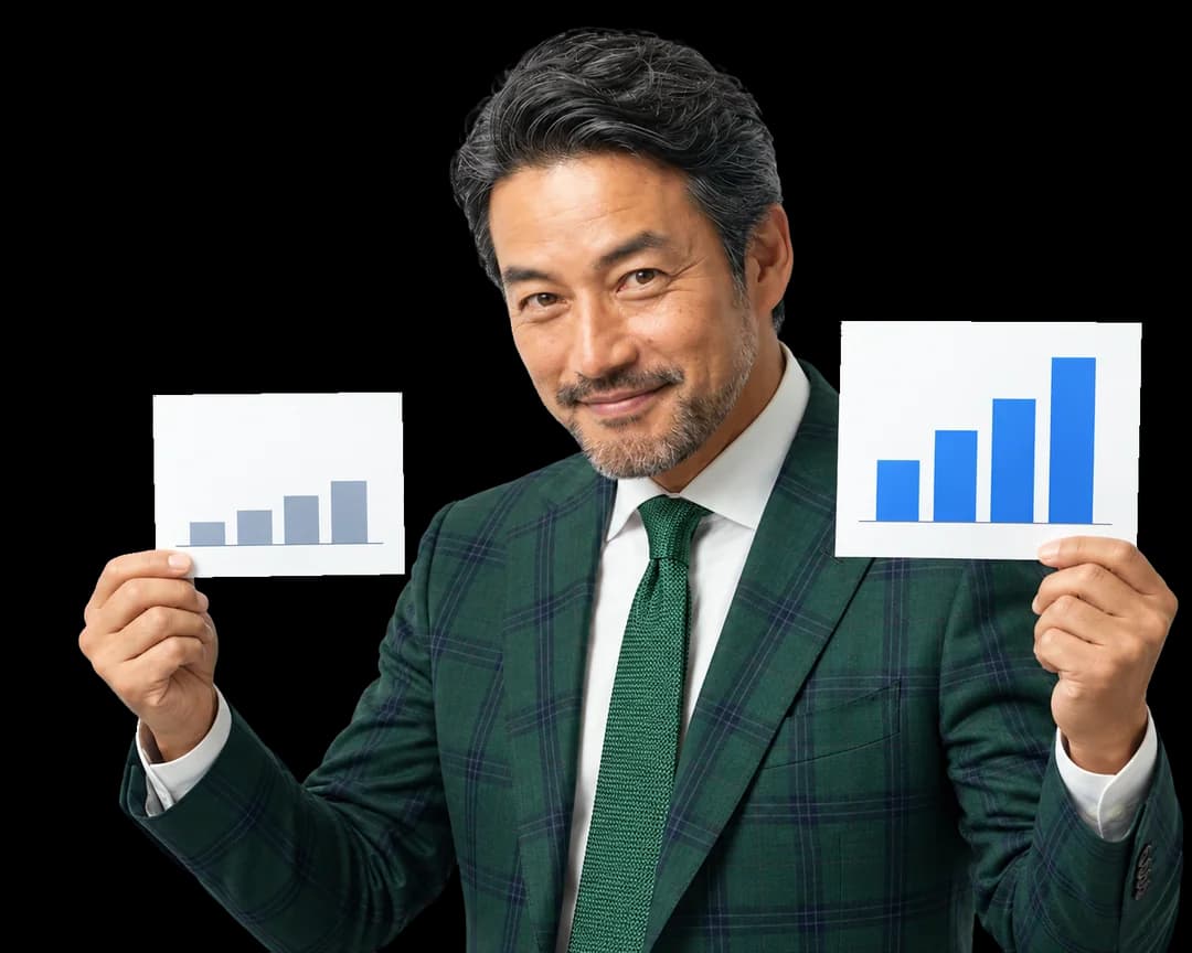 SEO競合調査・
比較レポートのイメージ