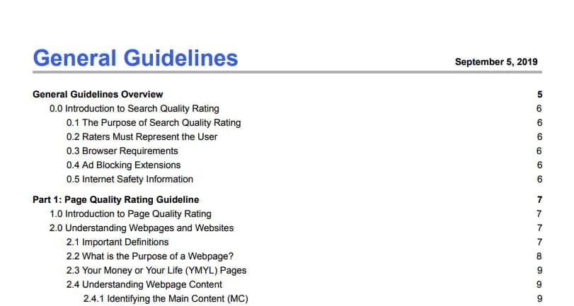 検索品質評価ガイドライン