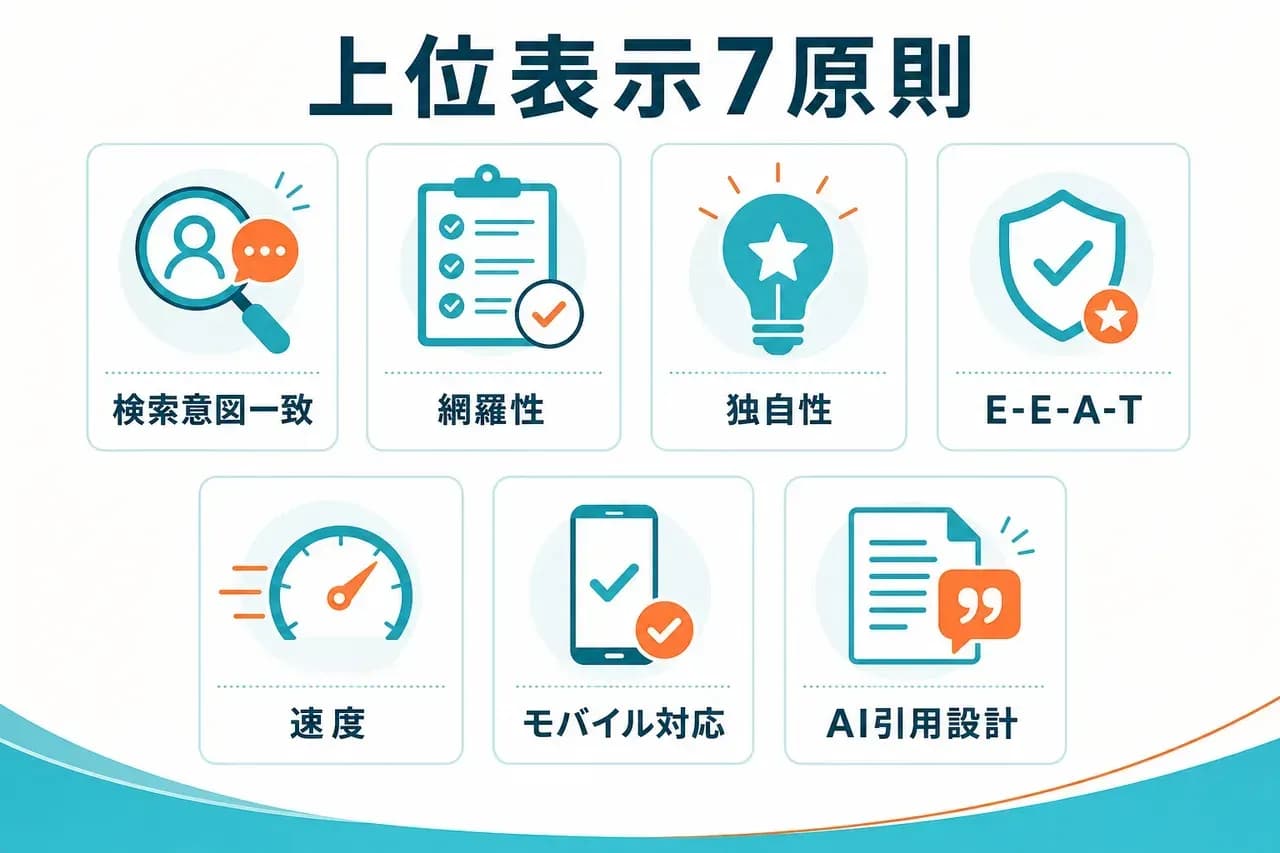 上位表示7原則