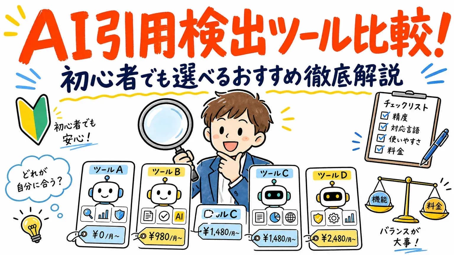 AI引用検出ツール比較！初心者でも選べるおすすめ徹底解説
