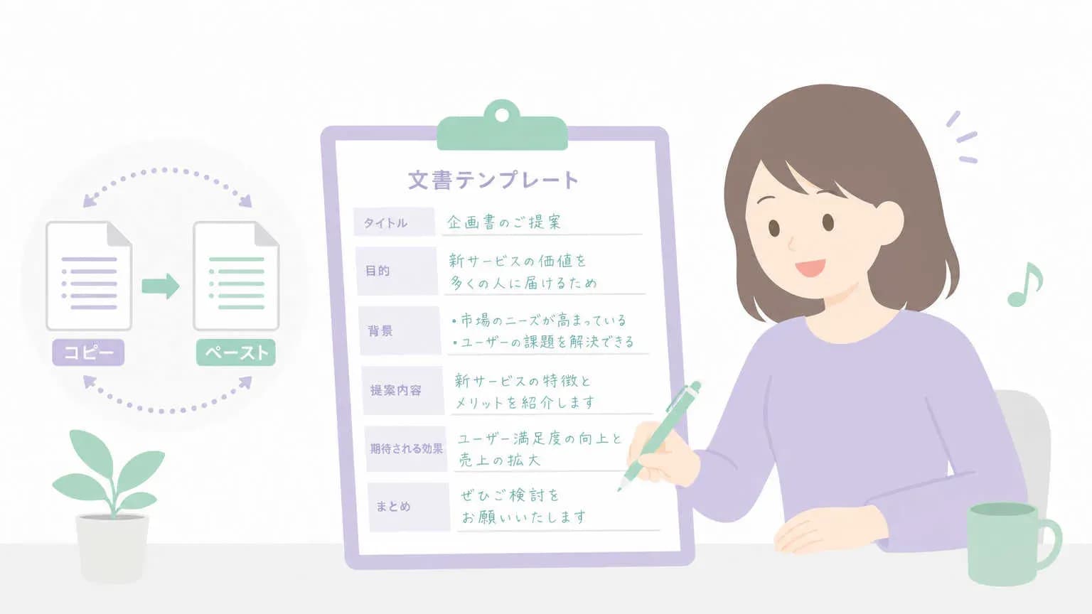 6条件ライティングの冒頭200字テンプレート｜そのままコピー