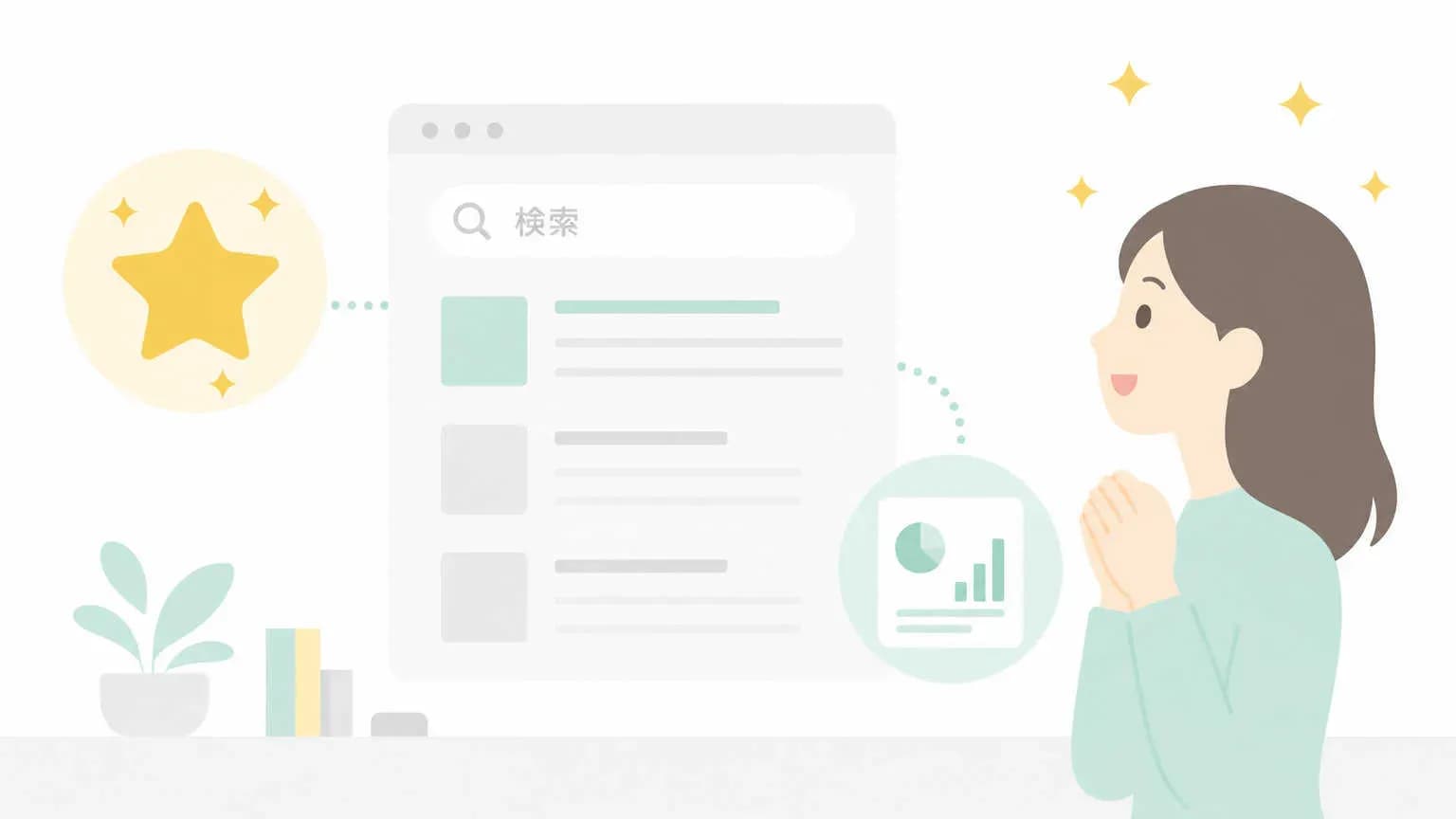 【Gemini】自社引用を確認する手順