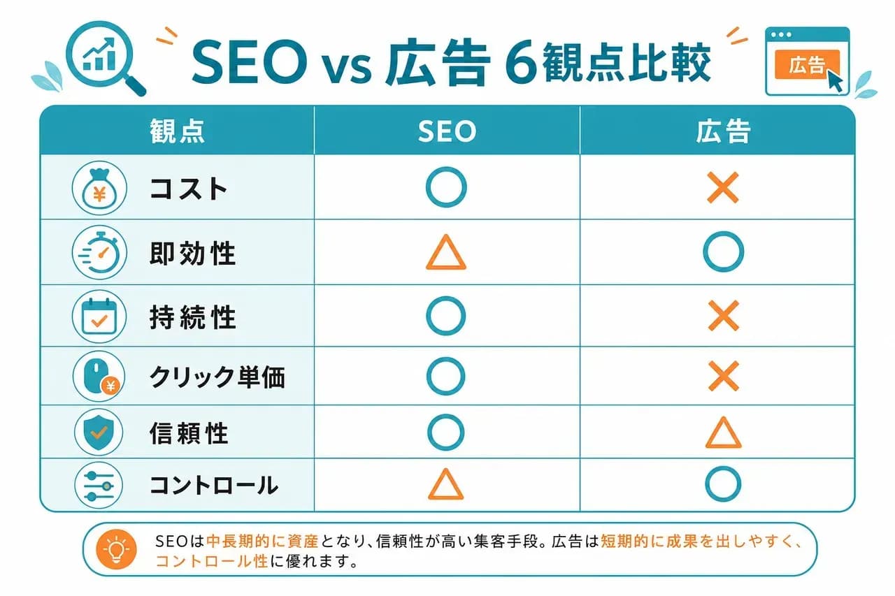6観点比較表