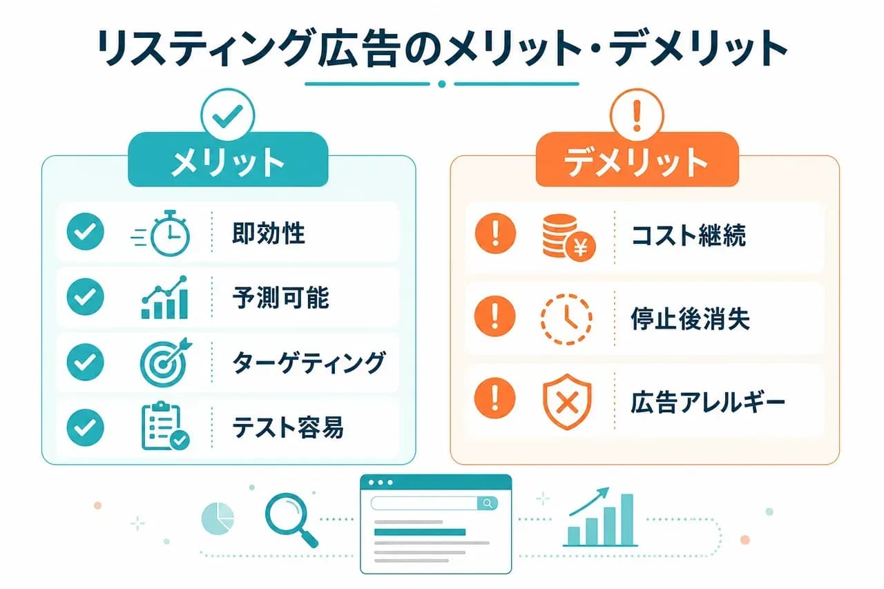 広告の長短