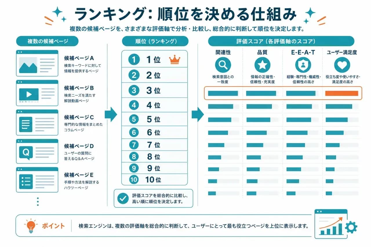 ランキングの仕組み