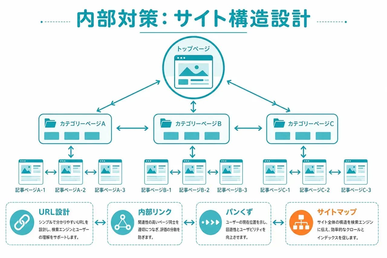 内部対策の評価軸