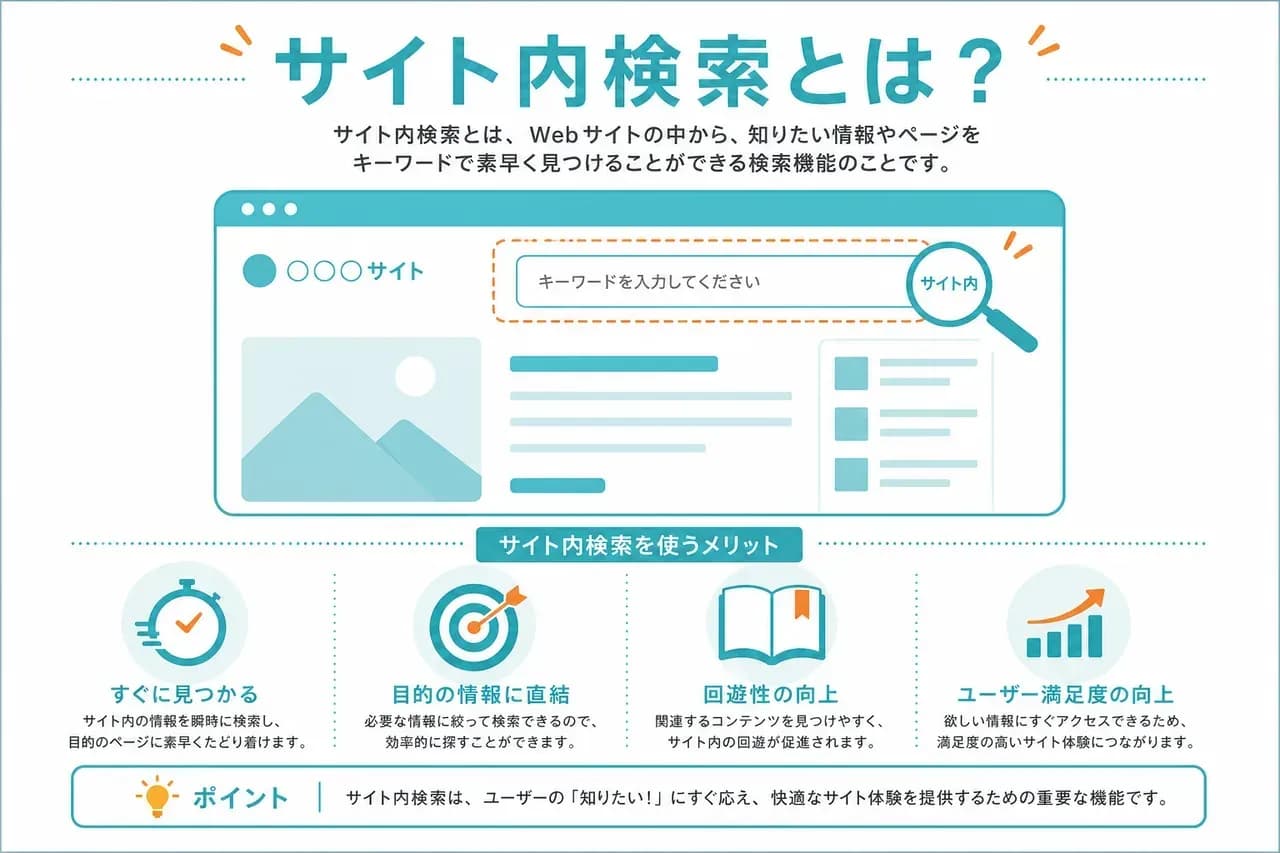 サイト内検索とは