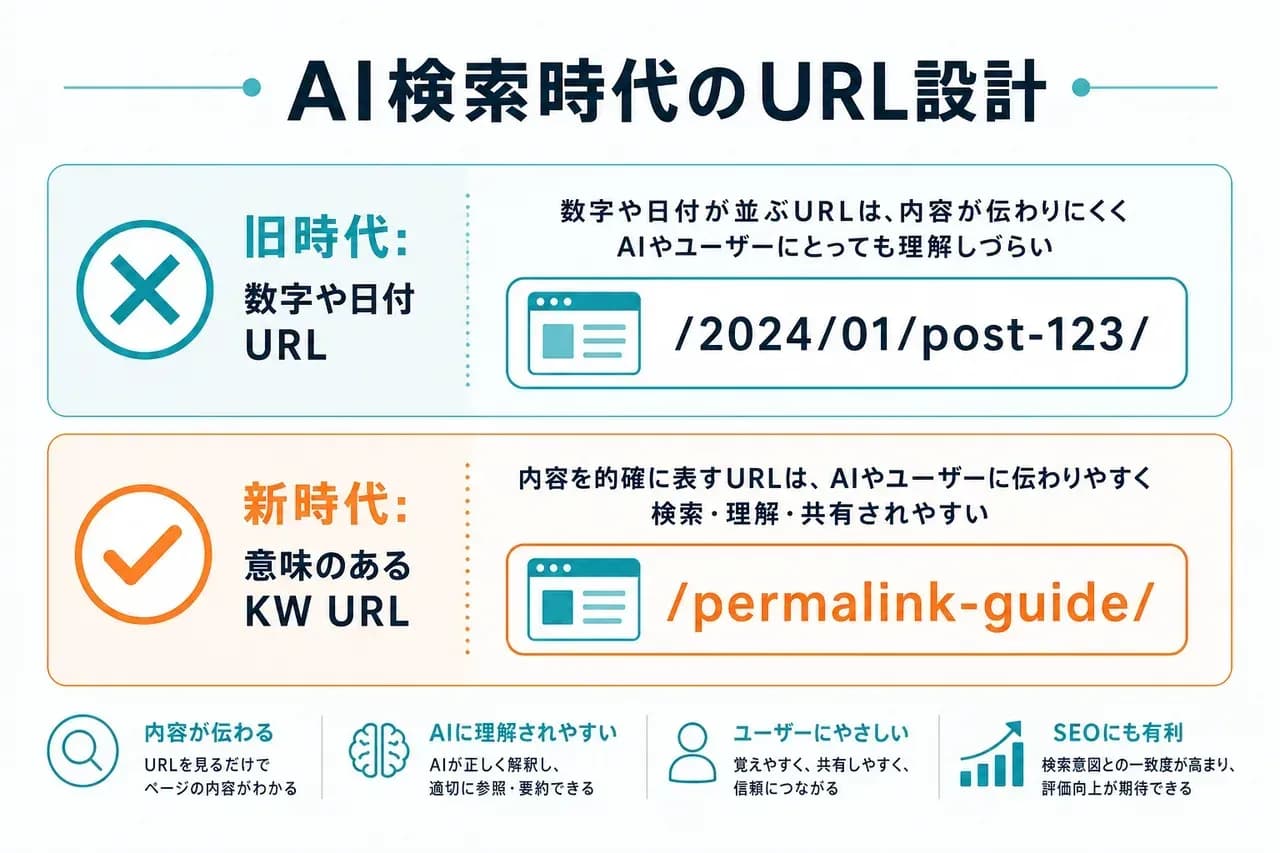 AI検索時代のURL