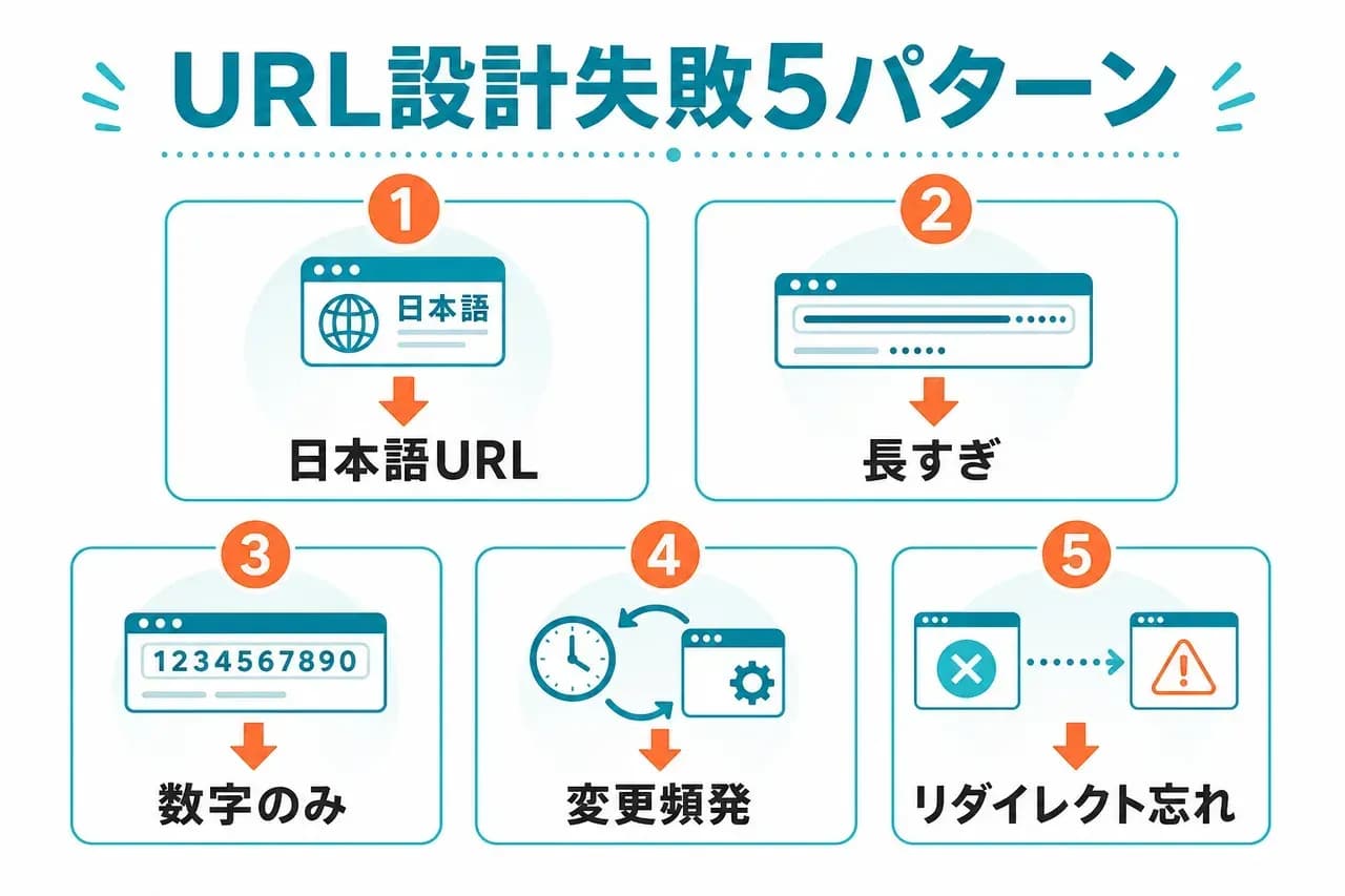 失敗5パターン
