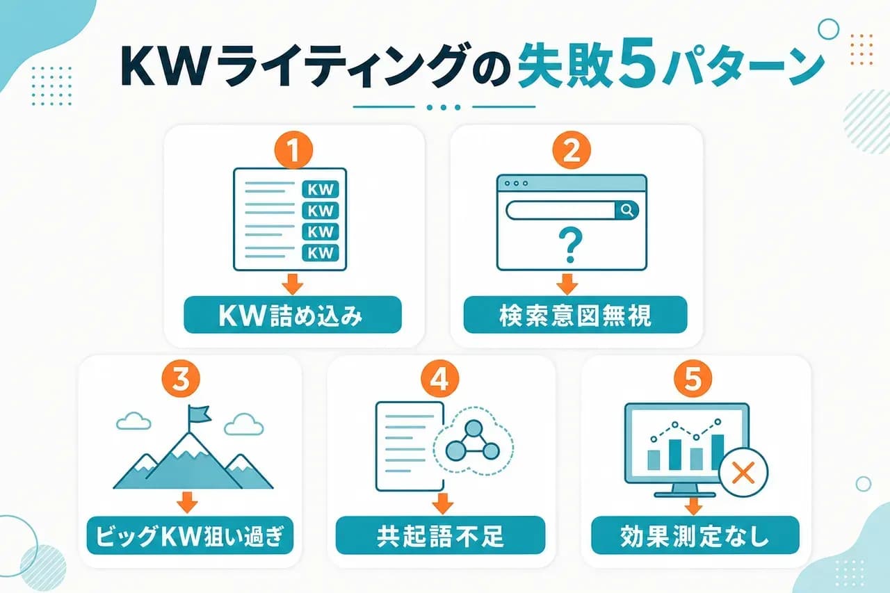 KWライティング失敗5