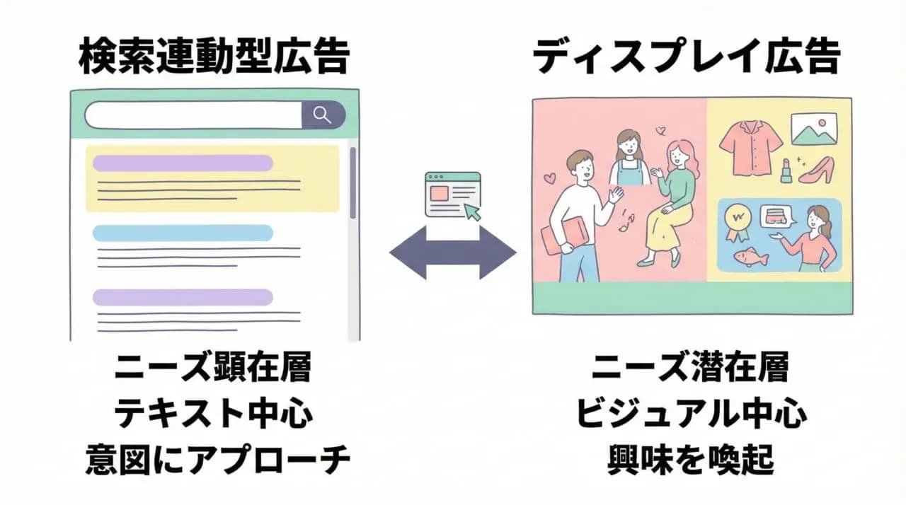 ペイドサーチとディスプレイ広告の違い.jpg