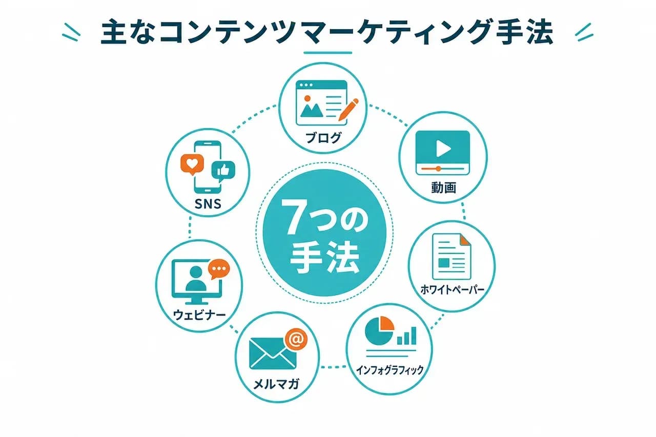 コンマケで使われる7つの手法