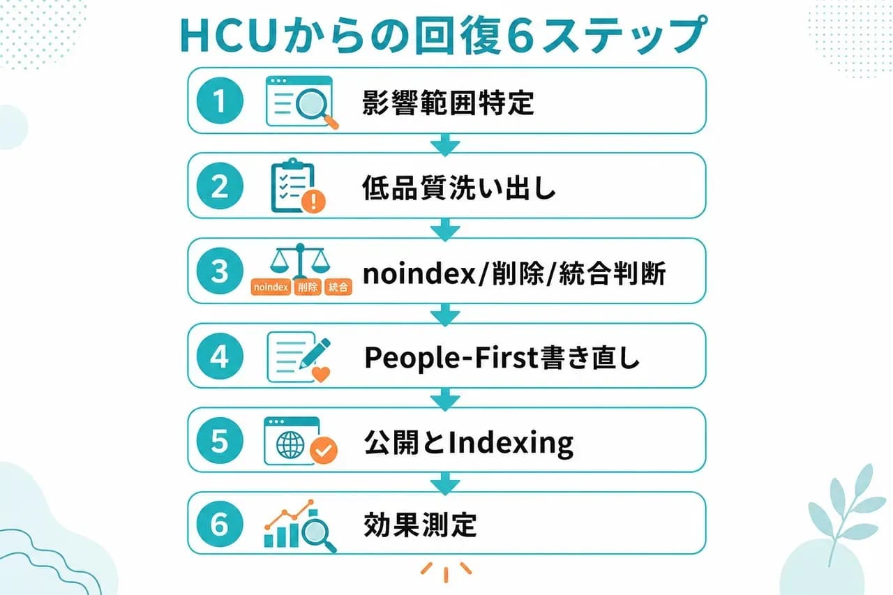 回復6ステップ