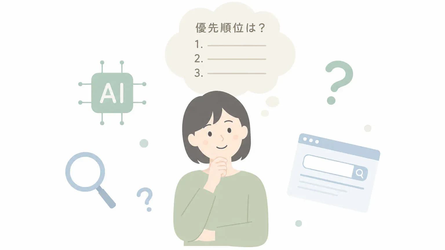 なぜ今AI検索対応の優先順位づけが必要なのか