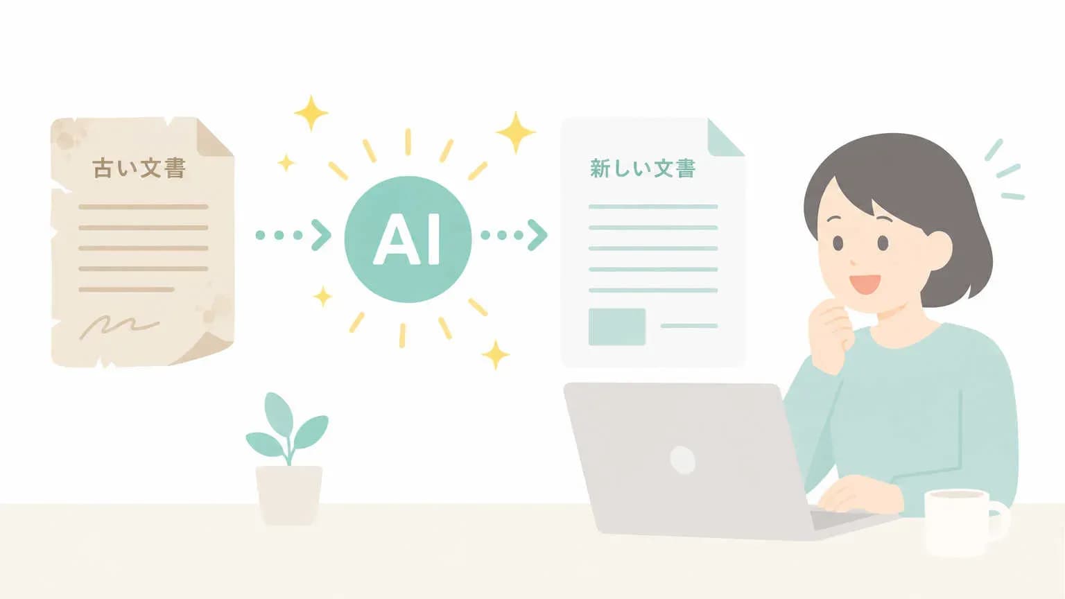古い記事のAIOリライトとは|AIを使って検索意図とエンティ