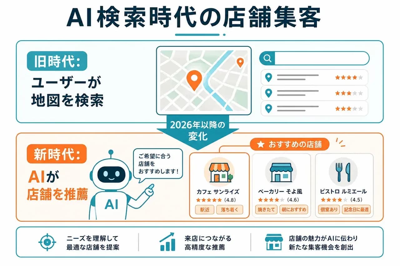 AI検索時代の店舗集客