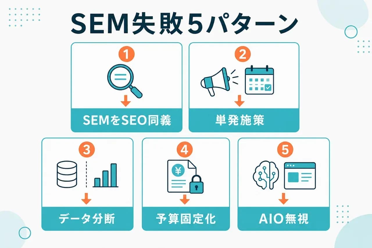 失敗5パターン
