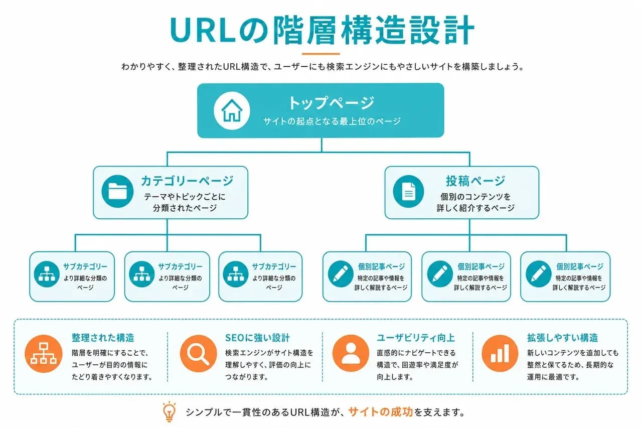URL構造の階層
