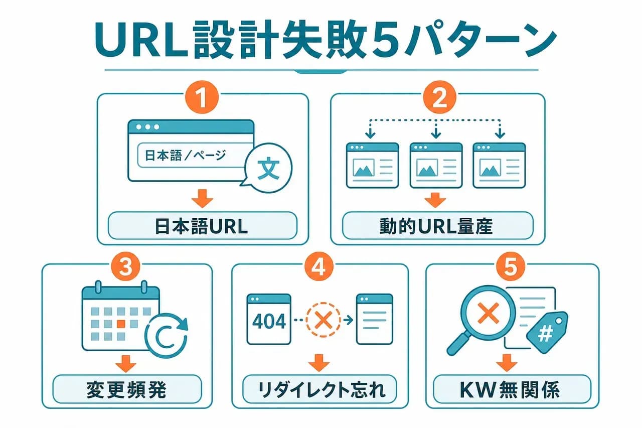 失敗5パターン