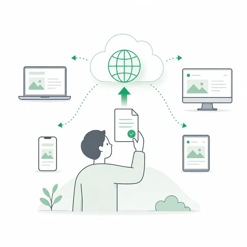 STEP5 配信・公開 アイコン