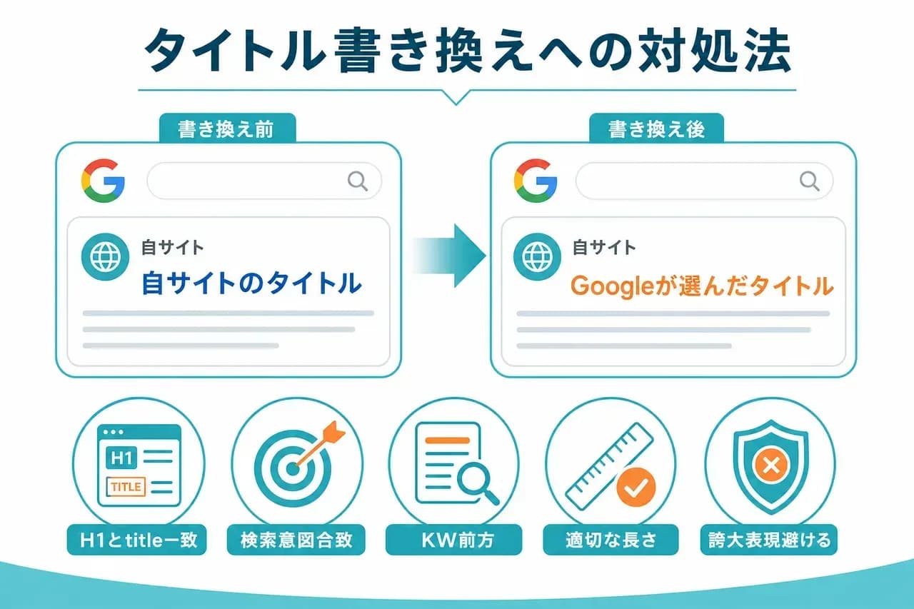 書き換えへの対処