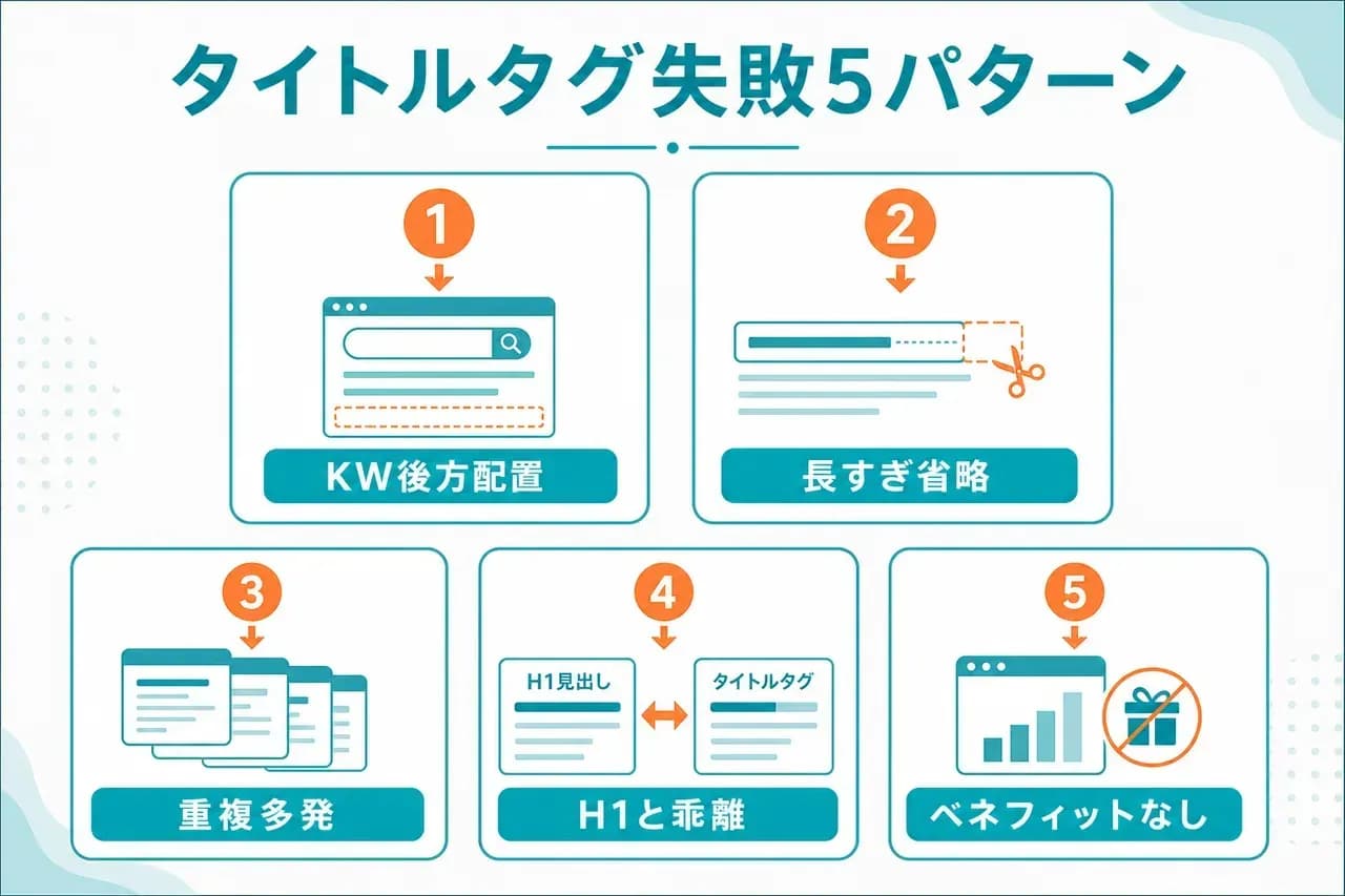 失敗5パターン