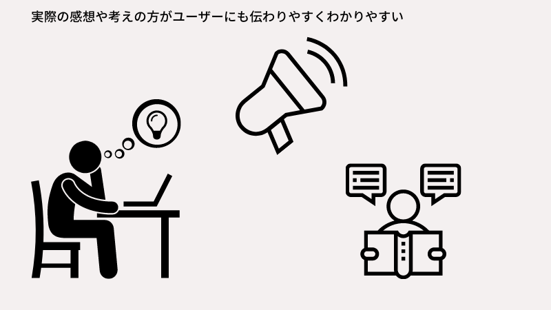 自分でテキストを入れるべきということの説明画像