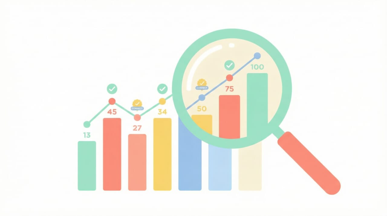 設定した目標が正しく計測できるか確認する方法 1