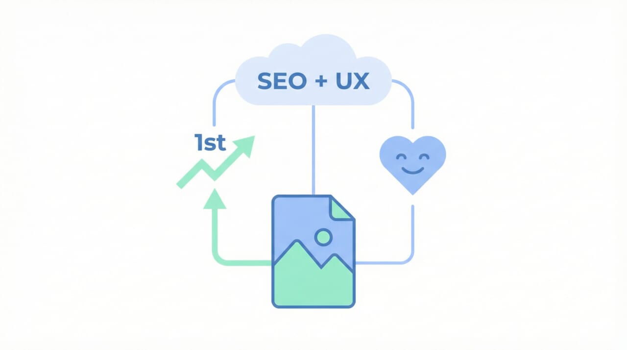 SEO対策において画像の設定が重要な理由
