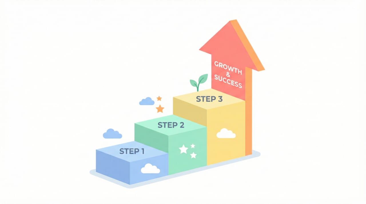 コンバージョン数を増やして成果を上げるための3つのステップ