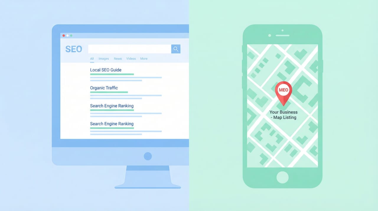 SEOとMEOの基本的な意味と違い