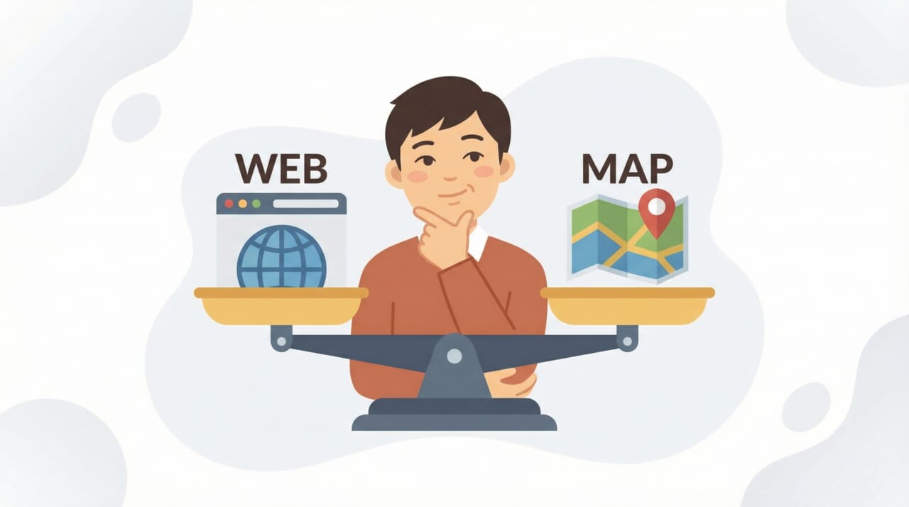 SEOとMEOの違いを7つのポイントで徹底比較