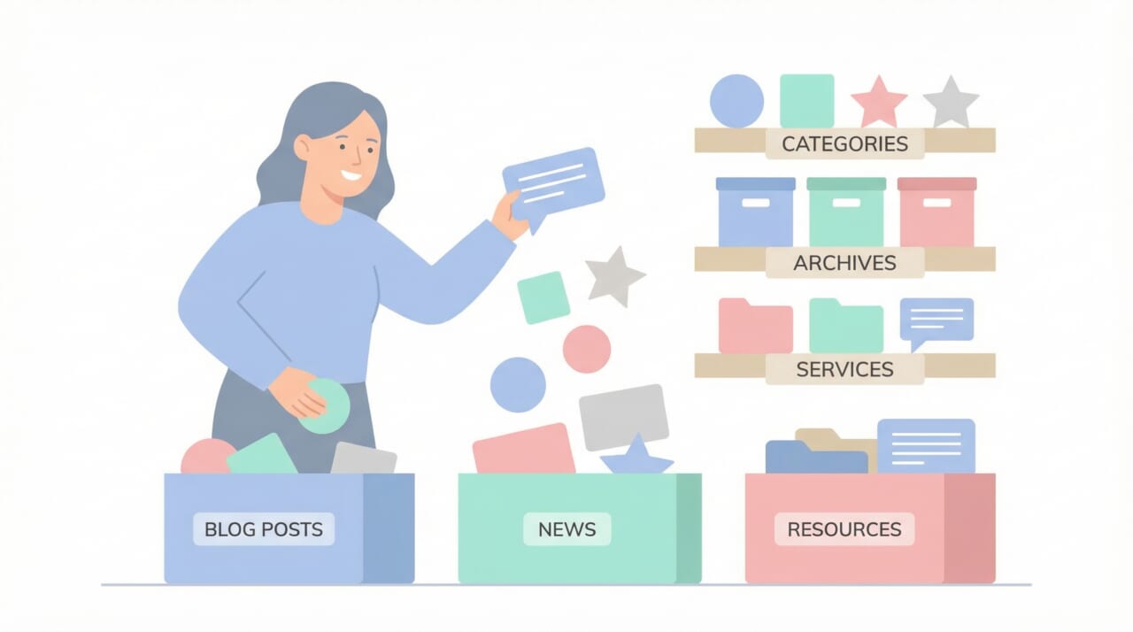 Webサイトにおける「カテゴリ分け」とは？