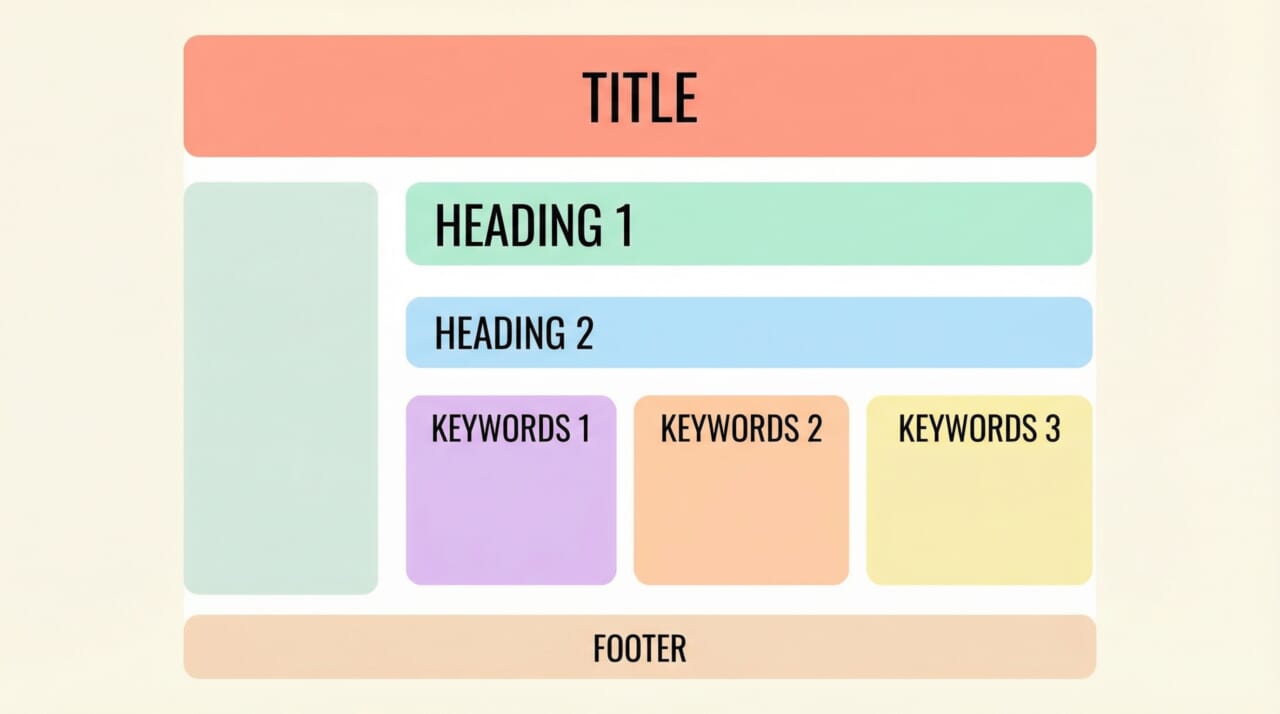 SEOライティングの実践！キーワードを入れるべき6つの場所