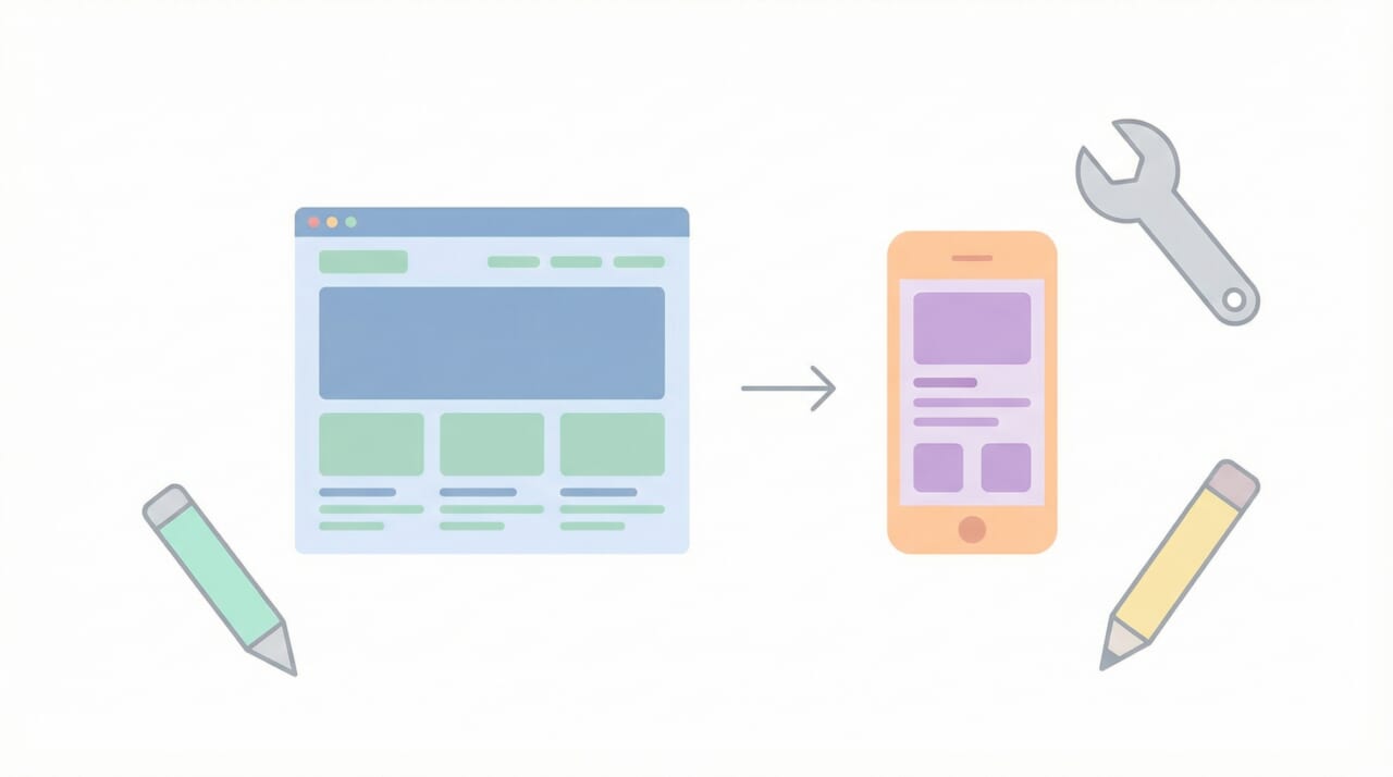 サイトをモバイルフレンドリー化する具体的な手順