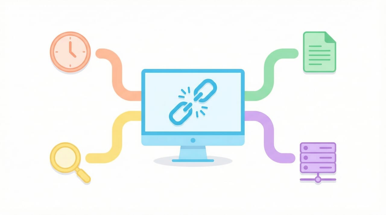 リンク切れで見られないページの中身を見る4つの方法