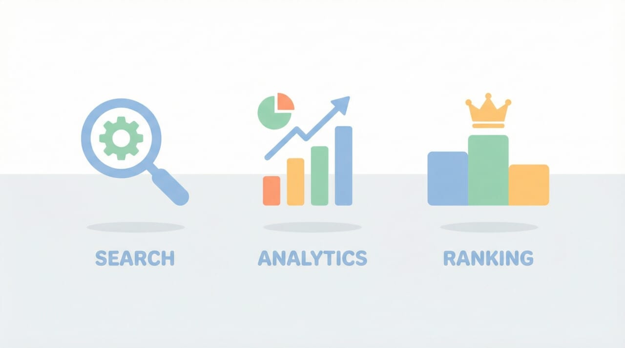 効果測定に使用する主なツールと役割の違い