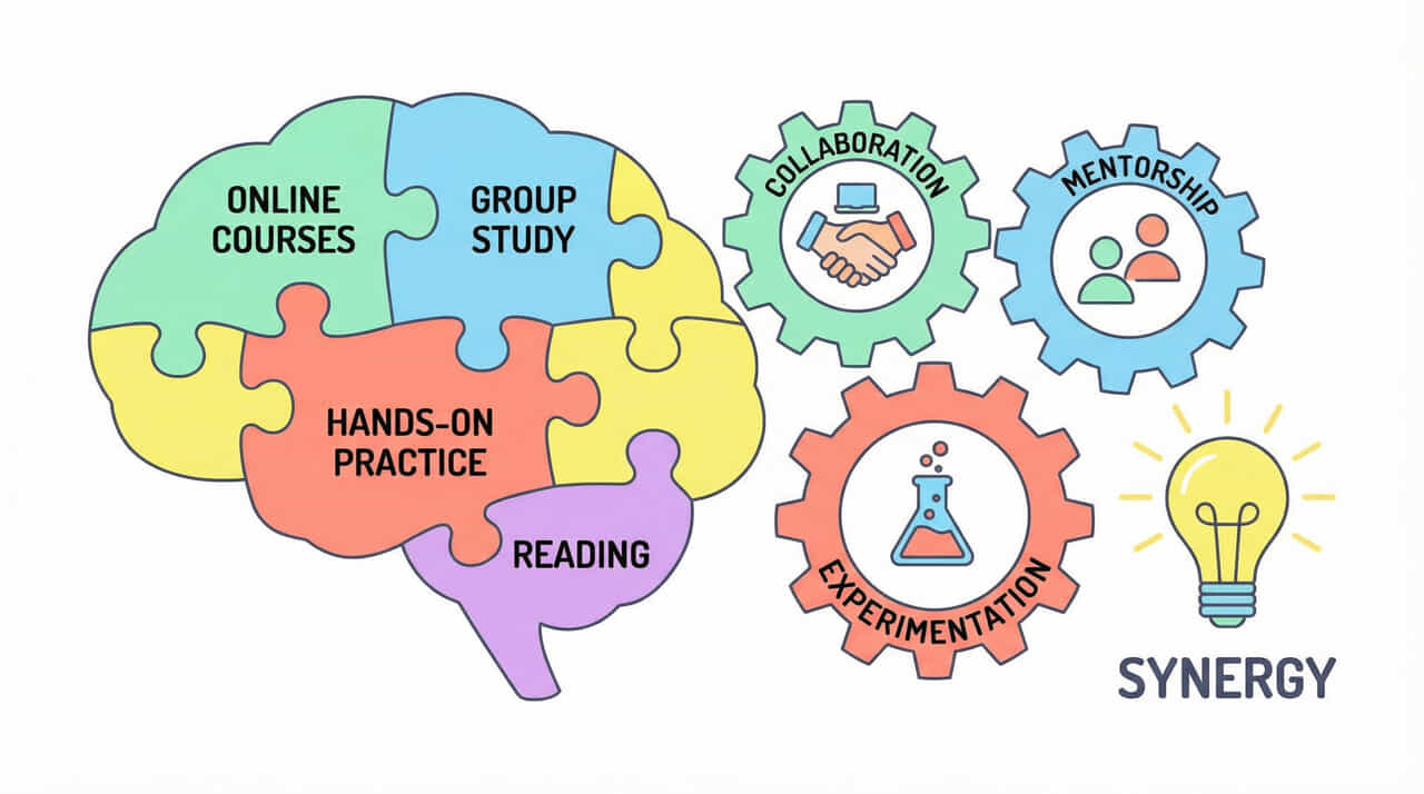 Webマーケティングメディアと合わせて活用したい学習方法